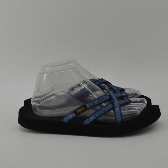 Teva Women's Olowahu flip-flop sandal Kaleidoscope Blissful Blue - Picture 13 of 16